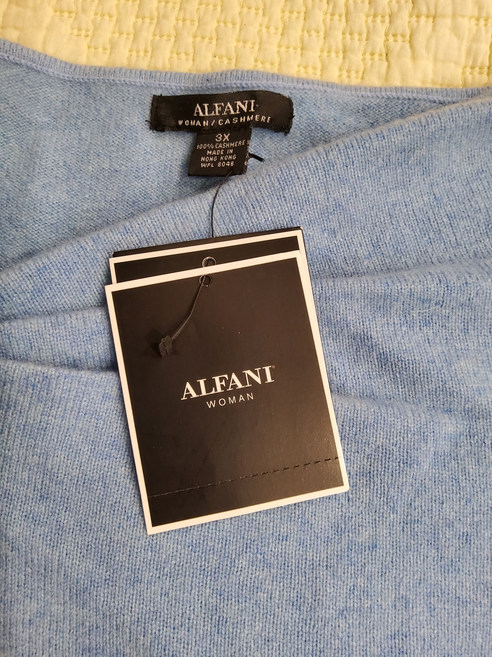 Alfani 100% Cashmere Knit Sweater Size 3X - Picture 2 of 8